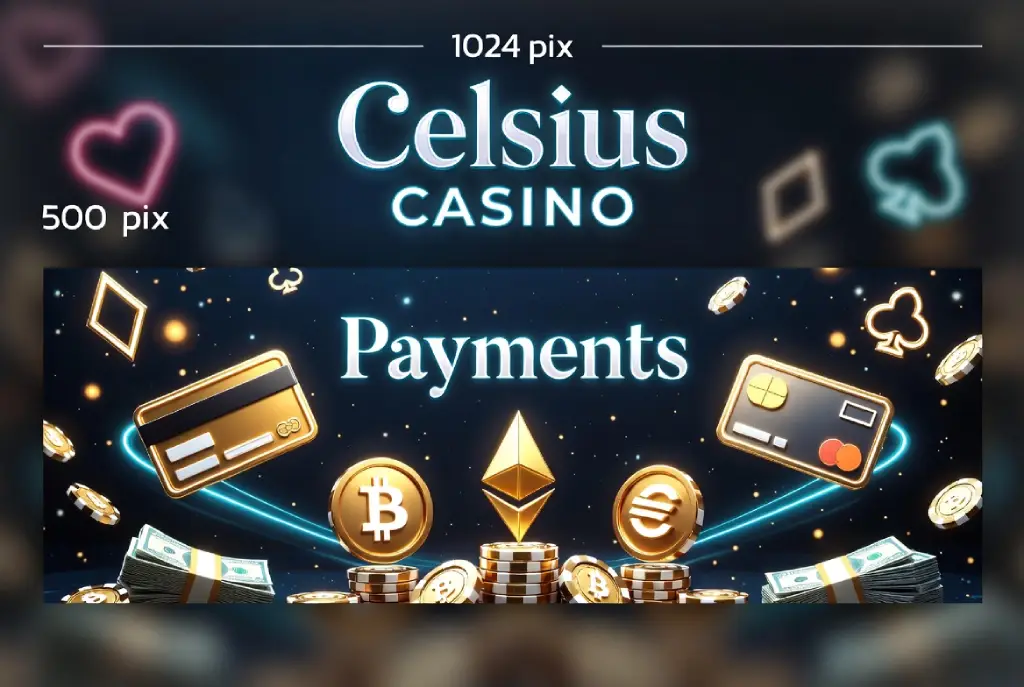 Celsius casino fizetési csatornák